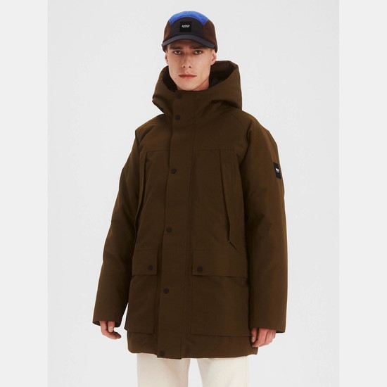 Aigle This Season's Must-have Mtd Parkas Men Khaki ZA-56798